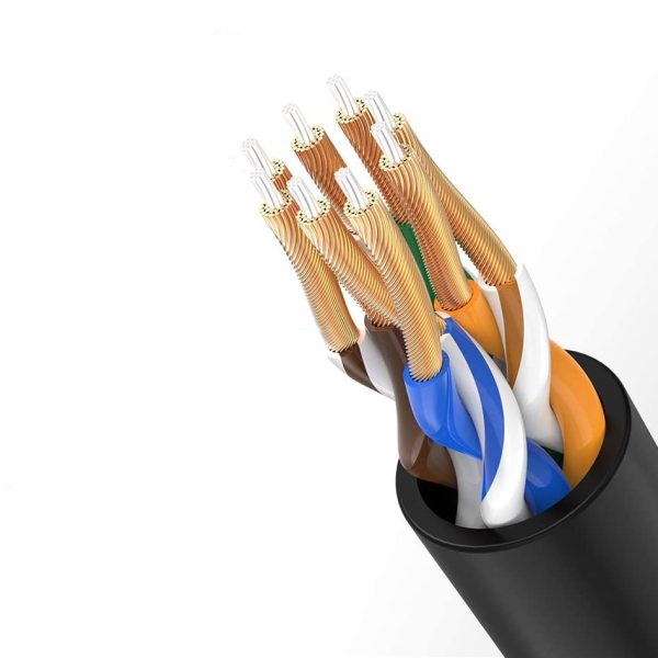 PatchCord kabeļa tīkla kabeļa Ethernet RJ45 CAT 6A UTP 1000Mbps 5m