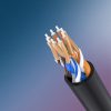 PatchCord kabeļa tīkla kabeļa Ethernet RJ45 CAT 6A UTP 1000Mbps 5m