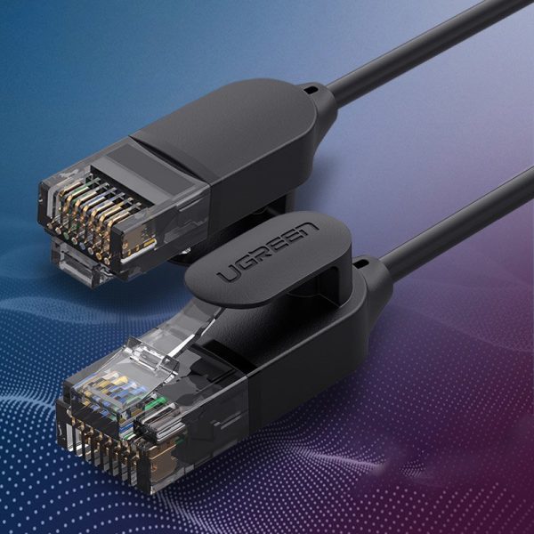 PatchCord kabeļa tīkla kabeļa Ethernet RJ45 CAT 6A UTP 1000Mbps 10m