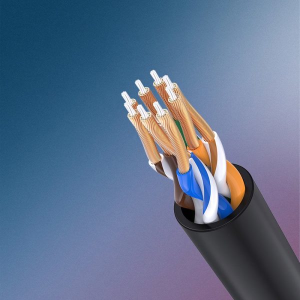 PatchCord kabeļa tīkla kabeļa Ethernet RJ45 CAT 6A UTP 1000Mbps 10m