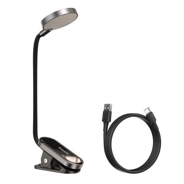 Mini lampa LED lampa ekrāna lasīšanai ar pelēku klipu
