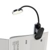 Mini lampa LED lampa ekrāna lasīšanai ar pelēku klipu