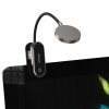 Mini lampa LED lampa ekrāna lasīšanai ar pelēku klipu