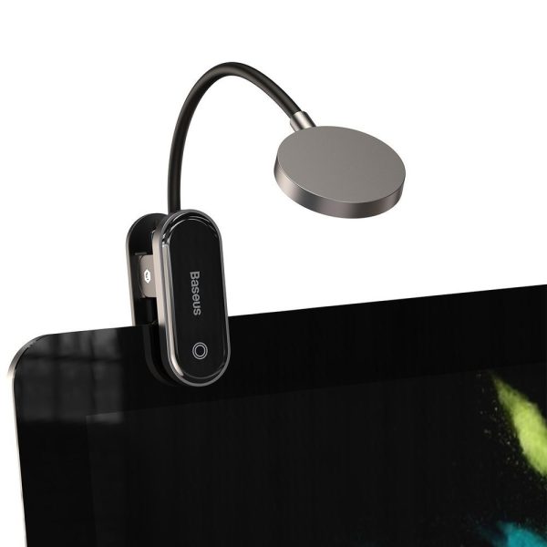 Mini lampa LED lampa ekrāna lasīšanai ar pelēku klipu