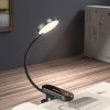 Mini lampa LED lampa ekrāna lasīšanai ar pelēku klipu
