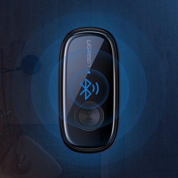 Bluetooth 5.0 Audio Aux APTX, APTX LL Mini Jack Black Sound uztvērējs