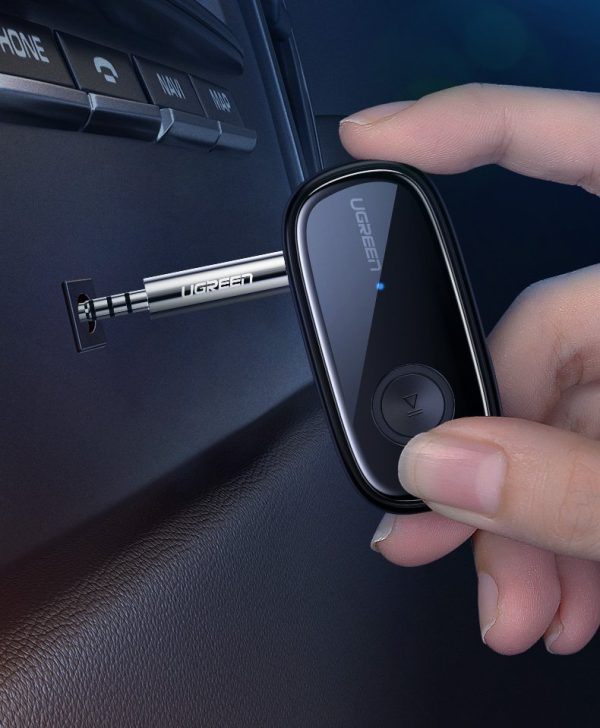 Bluetooth 5.0 Audio Aux APTX, APTX LL Mini Jack Black Sound uztvērējs