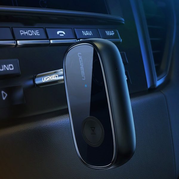 Bluetooth 5.0 Audio Aux APTX, APTX LL Mini Jack Black Sound uztvērējs