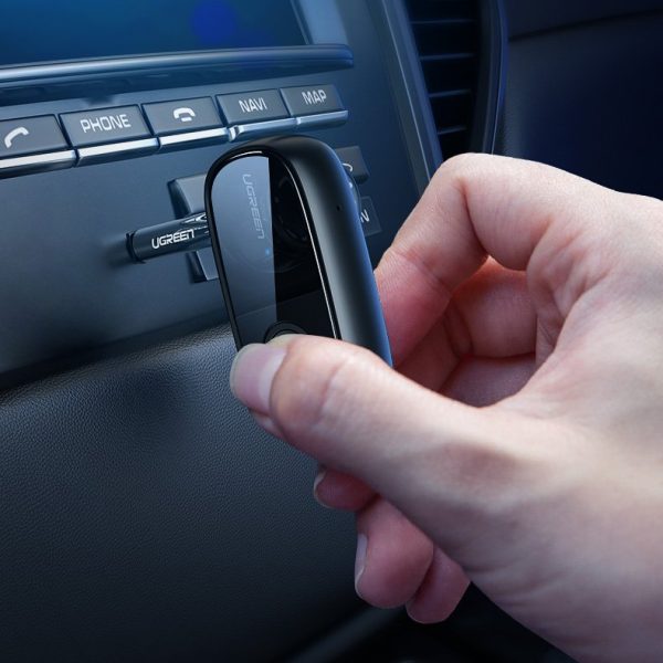 Bluetooth 5.0 Audio Aux APTX, APTX LL Mini Jack Black Sound uztvērējs