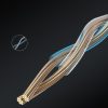 Plakana plākstera kabeļa tīkla kabeļa Ethernet RJ45 CAT 6 UTP 1000 Mb / s 5m