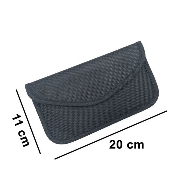 Automašīnu atslēgu faradaya 20x11cm melnais