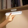 Magnētiskās gaismas gultas lampas lampa zem skapja istabas istabas istabai balta