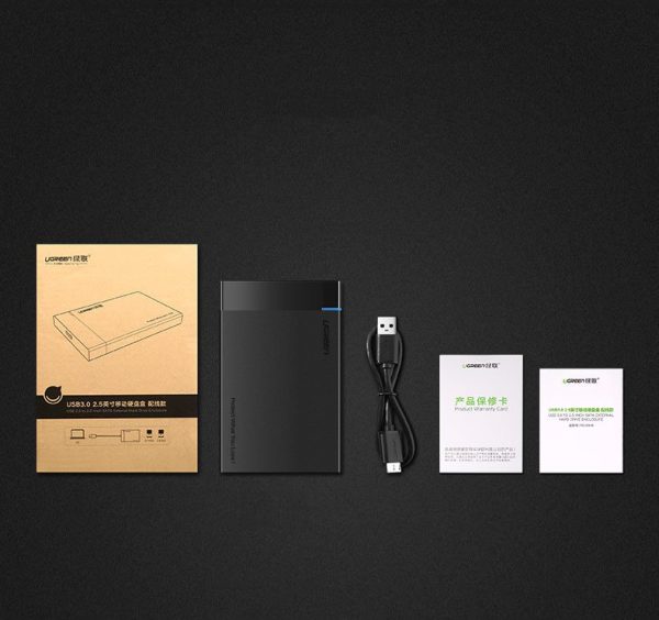 HDD SSD SSD korpusa SATA 2,5 '' USB 3.2 1. MDS kabata
