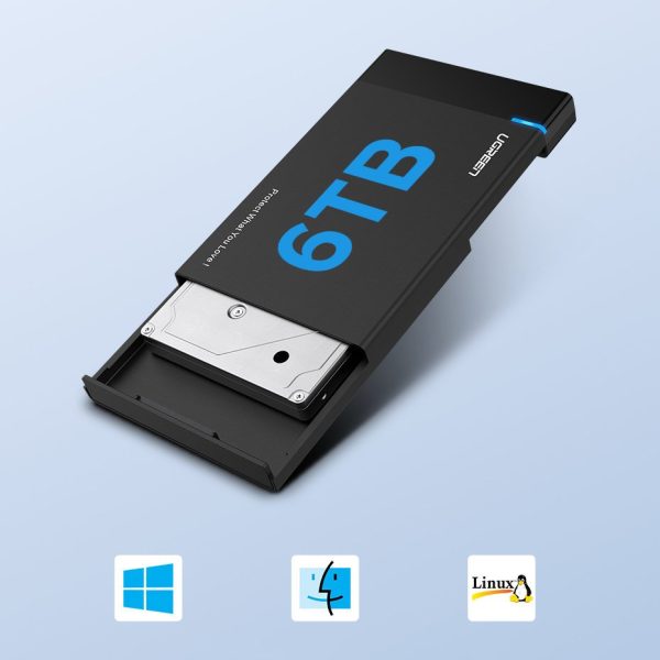 HDD SSD SSD korpusa SATA 2,5 '' USB 3.2 1. MDS kabata