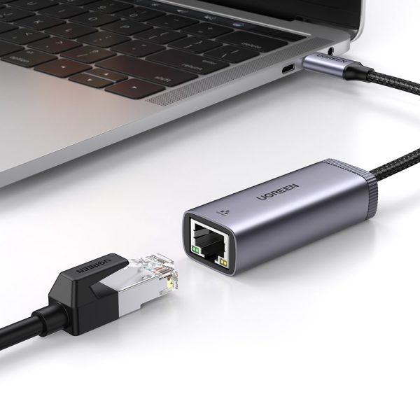 Ārējais USB tīkla kartes tips C - RJ45 1Gbps