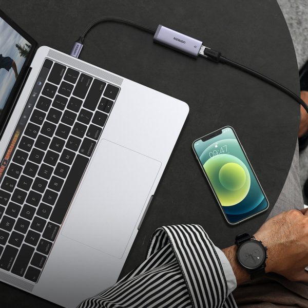 Ārējais USB tīkla kartes tips C - RJ45 1Gbps
