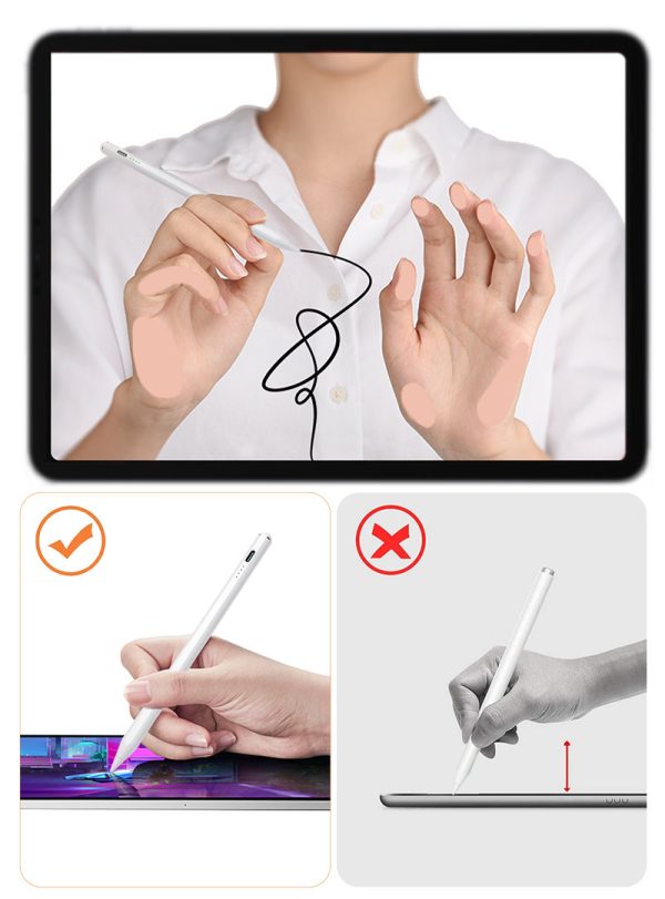 Aktīvs Stylus Stylus Apple iPad Jr-X9 baltajam