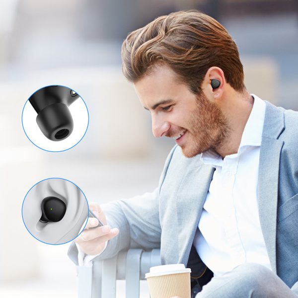 TWS Bluetooth 5.1 300mAh bezvadu austiņas