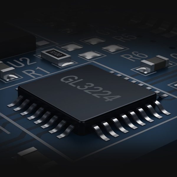 Pārnēsājams TF/SD karšu lasītājs zem USB 3.0 melna