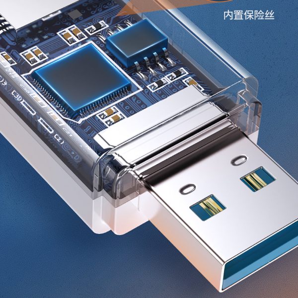 Pārnēsājams TF/SD karšu lasītājs zem USB 3.0 melna