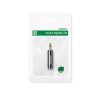 Audio adapteris 3,5 mm (vīrietis) pie 6,35 mm mini ligzda (mātīte) pelēks
