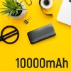 PowerBank li-po 1000mah 2xusb melns