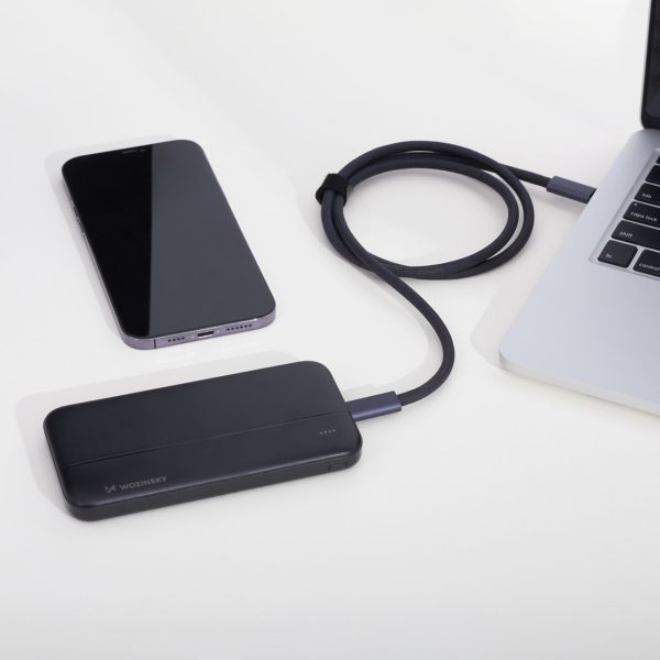 PowerBank li-po 1000mah 2xusb melns