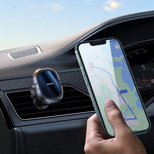Pelēks magnētisko automašīnu turētājs