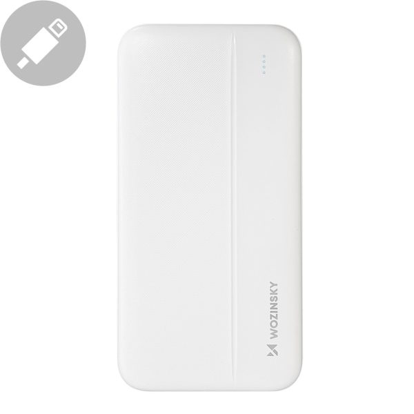 PowerBank Li-Po 1000MAH 2XUSB White