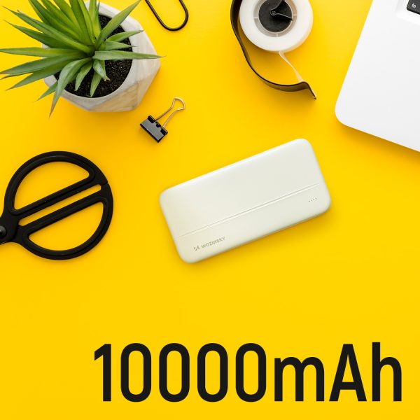 PowerBank Li-Po 1000MAH 2XUSB White