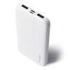 PowerBank Li-Po 1000MAH 2XUSB White
