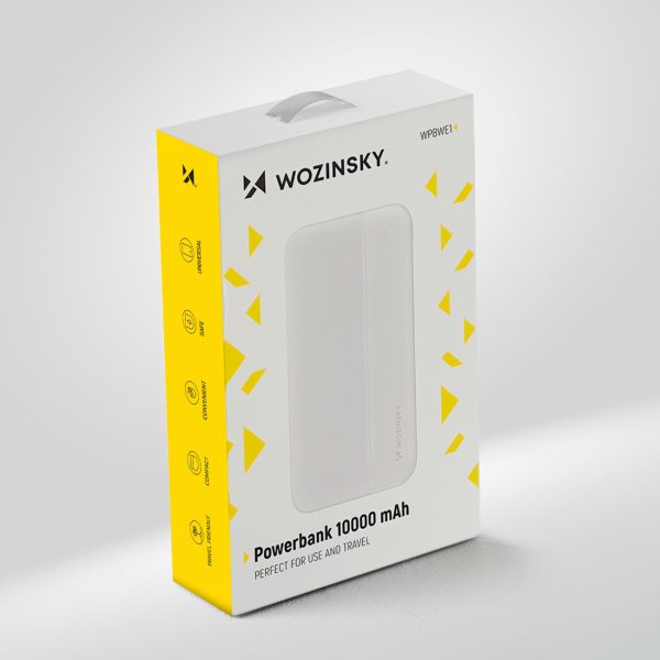 PowerBank Li-Po 1000MAH 2XUSB White
