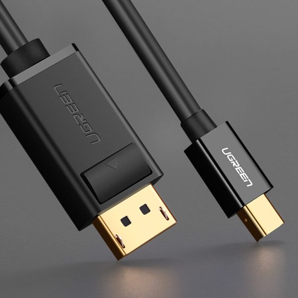 Mini Displayport kabeļa kabelis - DisplayPort 2K 4K 1,5m melns