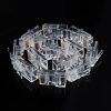 Twist RJ45 8p8c UTP CAT spraudņa gals. 5 5e caurspīdīgi 100gab