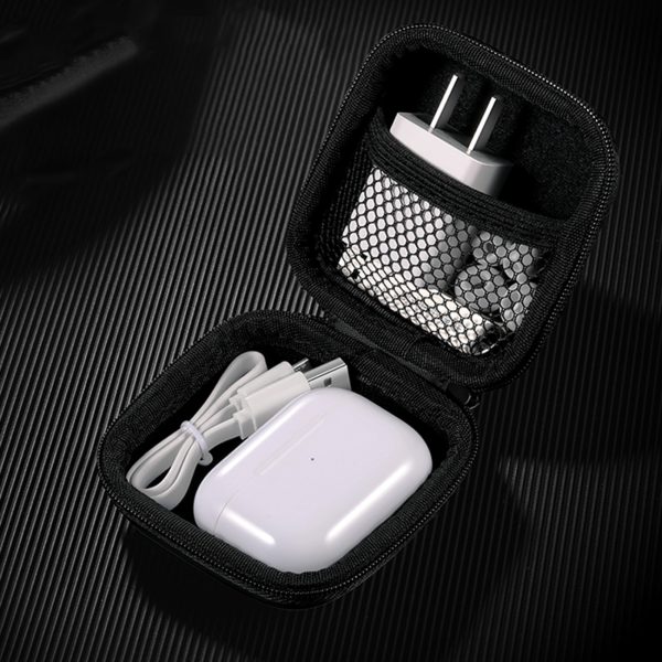 Case Case Organizer daudzfunkcionāla paciņa aksesuāriem 6.5x7x4cm pelēkā krāsā