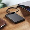 5 '' 6TB USB-C 3.0 melnā krāsā