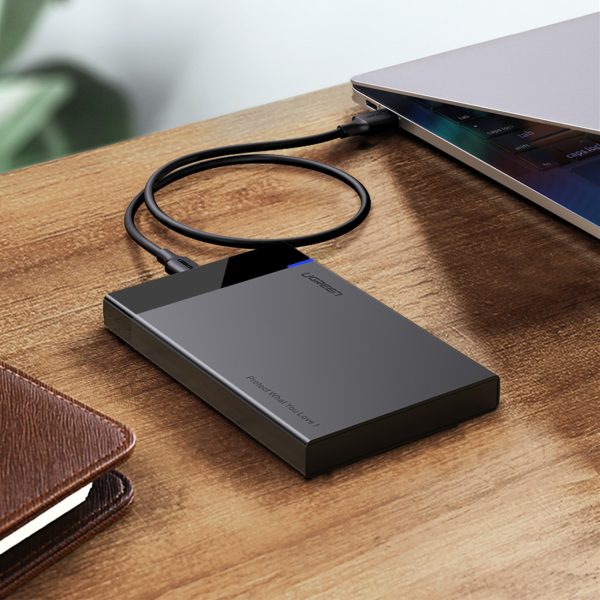 5 '' 6TB USB-C 3.0 melnā krāsā