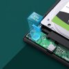 Kabatas korpuss SATA 2,5 '' 6TB USB-C 3.0 melnā krāsā