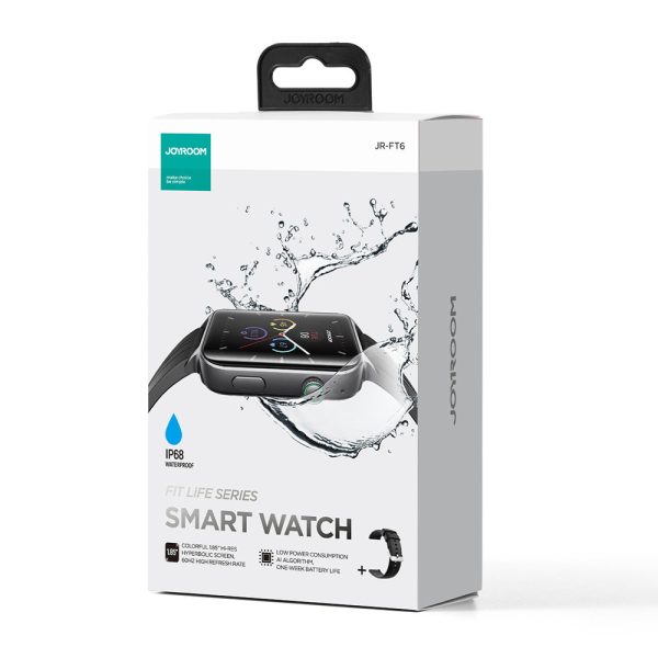 SmartWatch Jr-FT6 IP68 sporta pulkstenis ar zvanu uztveršanas funkciju