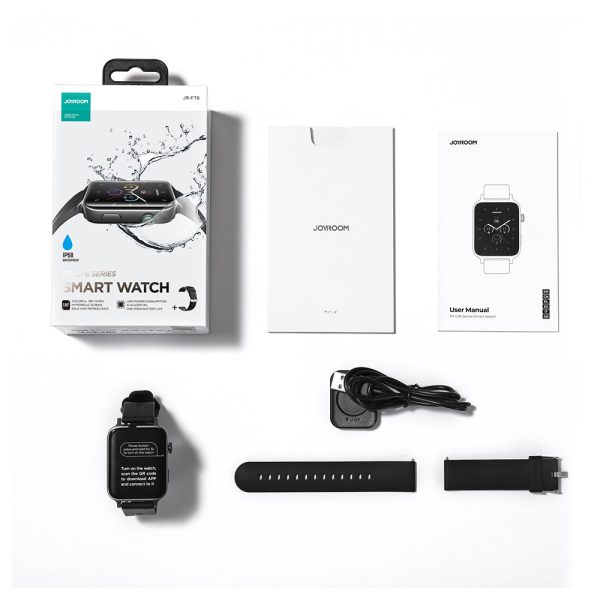 SmartWatch Jr-FT6 IP68 sporta pulkstenis ar zvanu uztveršanas funkciju