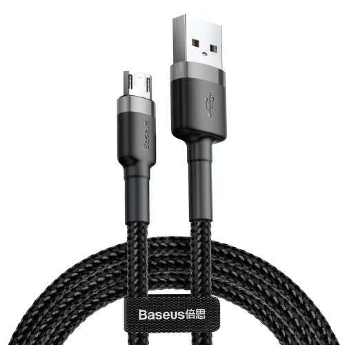 Izturīgs elastīgs kabelis USB microUSB QC3.0 2