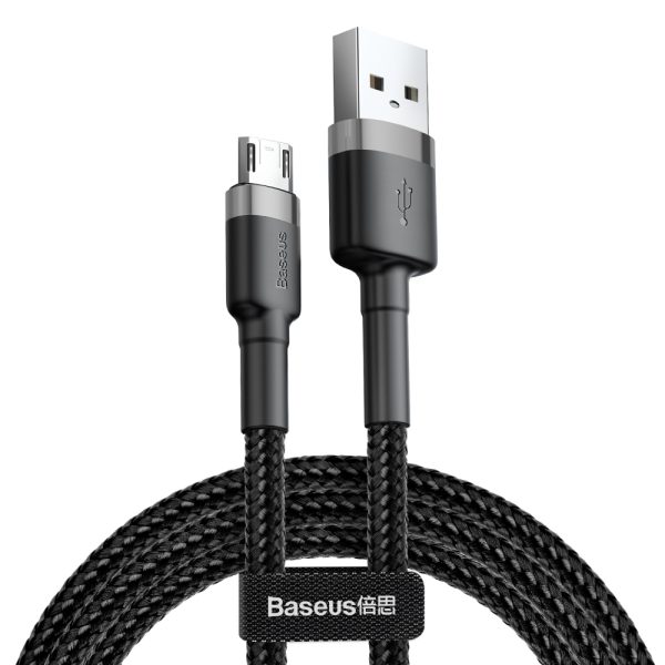 Izturīgs elastīgs kabelis USB microUSB 1