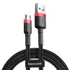 Izturīgs elastīgs kabelis USB microUSB 1