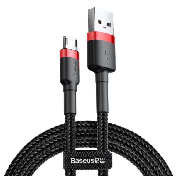 Izturīgs elastīgs kabelis USB microUSB 1