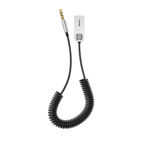 BA01 Bluetooth skaņas uztvērējs 5.0 Aux Aux Jack Aux kabelis melns
