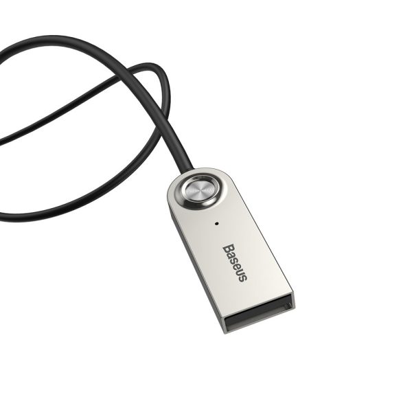 BA01 Bluetooth skaņas uztvērējs 5.0 Aux Aux Jack Aux kabelis melns