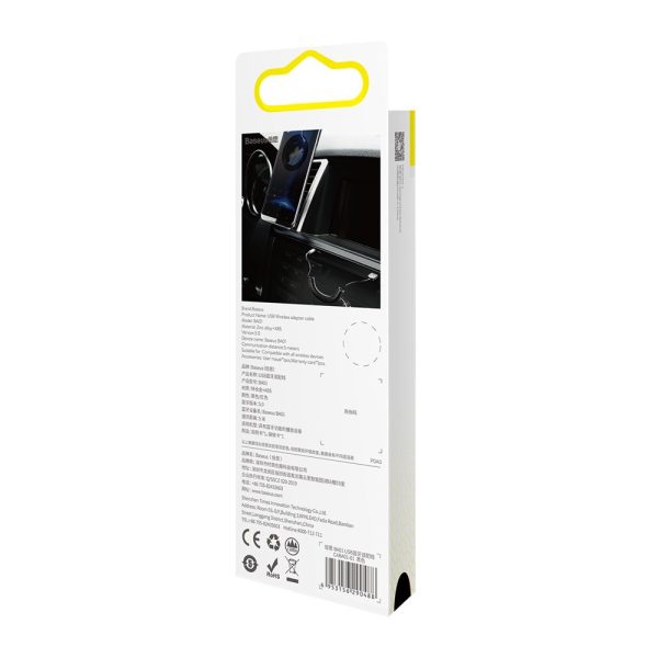 BA01 Bluetooth skaņas uztvērējs 5.0 Aux Aux Jack Aux kabelis melns