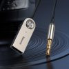BA01 Bluetooth skaņas uztvērējs 5.0 Aux Aux Jack Aux kabelis melns