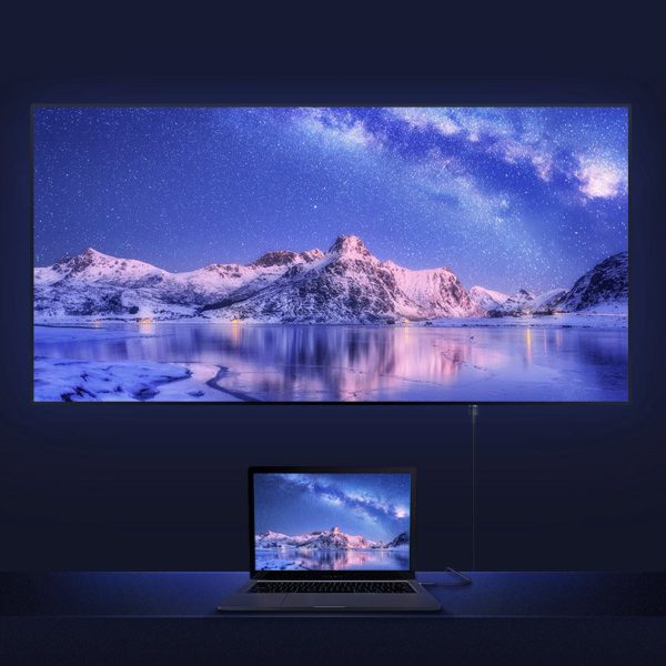 HDMI 2,0 4K 60 Hz 3d 18 Gbps 2 m kabelis