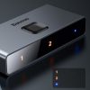 Slēdzis sadalītāja slēdzis HDMI 2X HDMI 4K 30 Hz divu ceļu pelēks